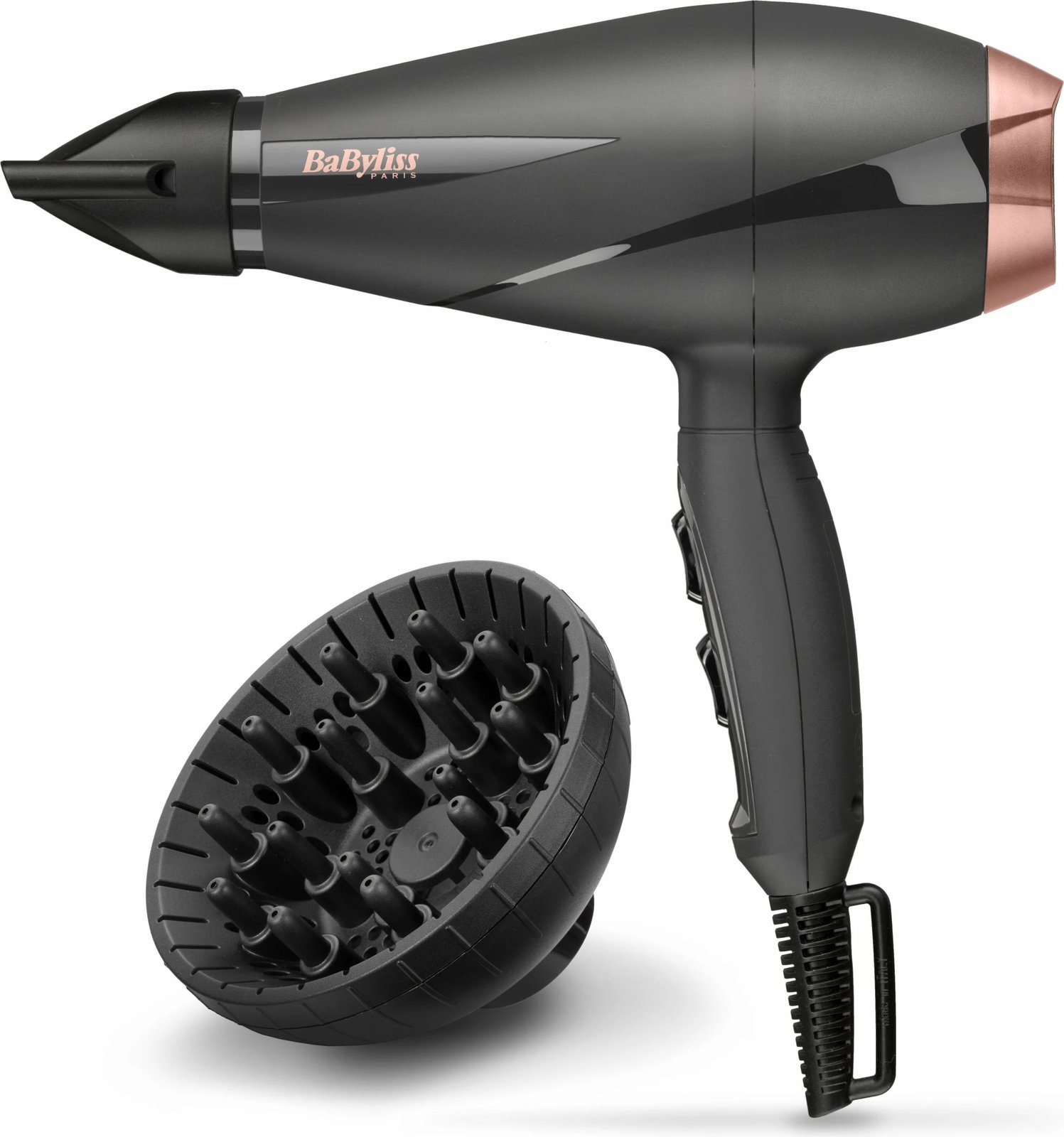 Tharëse flokësh BaByliss 6709DE Smooth PRO, e zezë