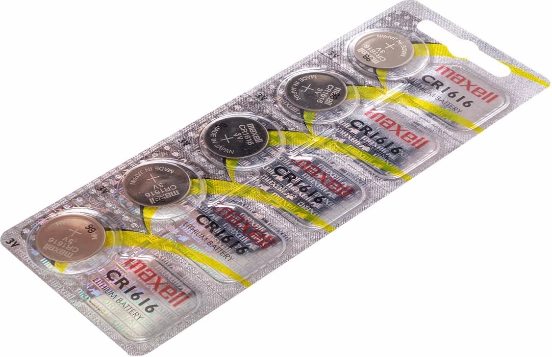 Bateri Maxell CR1616, 3V, paketë 5 copë