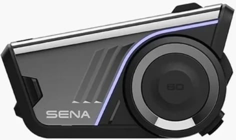 Interkom motoçiklete SENA 60S Duo, Bluetooth 5.3, IPX7, i zi, set prej 2 copë