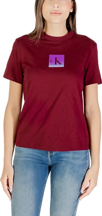 Maicë Calvin Klein Jeans femra bordeaux