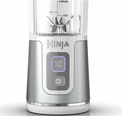 Blender portativ Ninja Blast, 0.532 L, 14.4 W, Bardhë