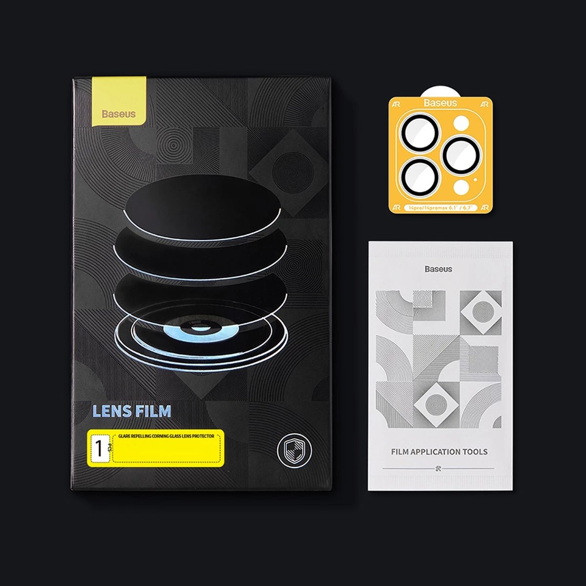 Xham mbrojtës kamerës Baseus për iPhone 12 Pro / 11 Pro Max / 11 Pro, Transparent