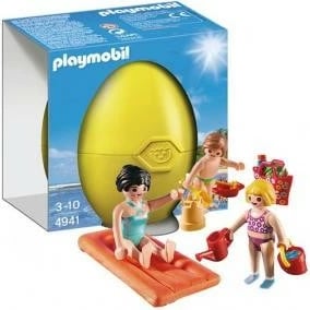 Set lodrash Playmobil Summer Fun 4941, vezë plastike, arkë kursimi, e verdhë