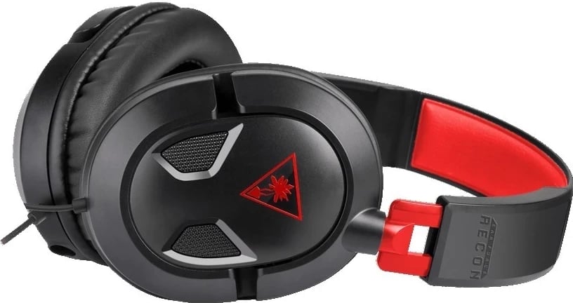Kufje Turtle Beach Recon 50, të zeza me të kuqe për PC