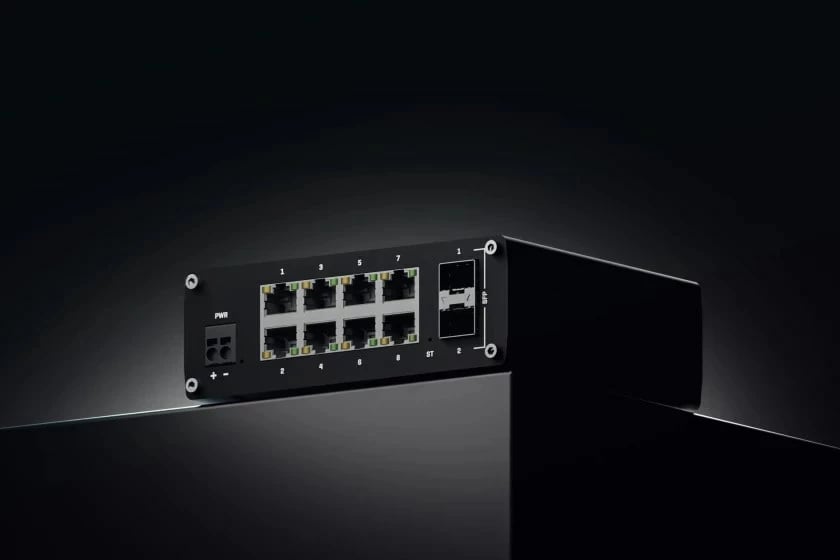 Switch Teltonika TSW212, Managed L2, Gigabit Ethernet, 8 porte, i zi