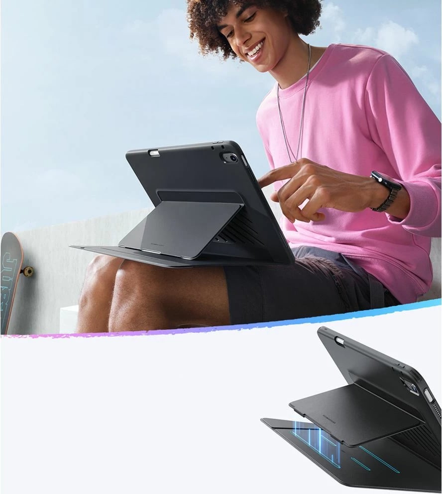 Mbështjellës ESR Flip Hybrid për iPad Air 13" (2024/2025), i zi