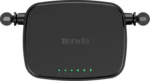 Ruter pa tel Tenda 4G05, Ethernet i Shpejtë, Banda e Vetme (2.4 GHz), Ngjyrë e Zezë