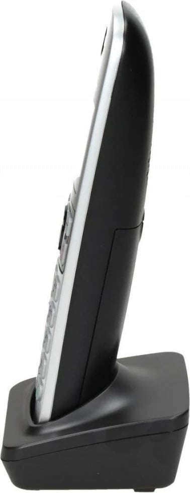 Dorëzë shtesë Panasonic KX-TGA 681, për telefon pa kabllo, Ekran 1.8", e zezë