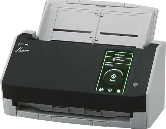 Skaner Ricoh fi-8040, 210 x 297 mm, 600 x 600 DPI, 24 bit, 8 bit, 40 ppm, 80 ipm