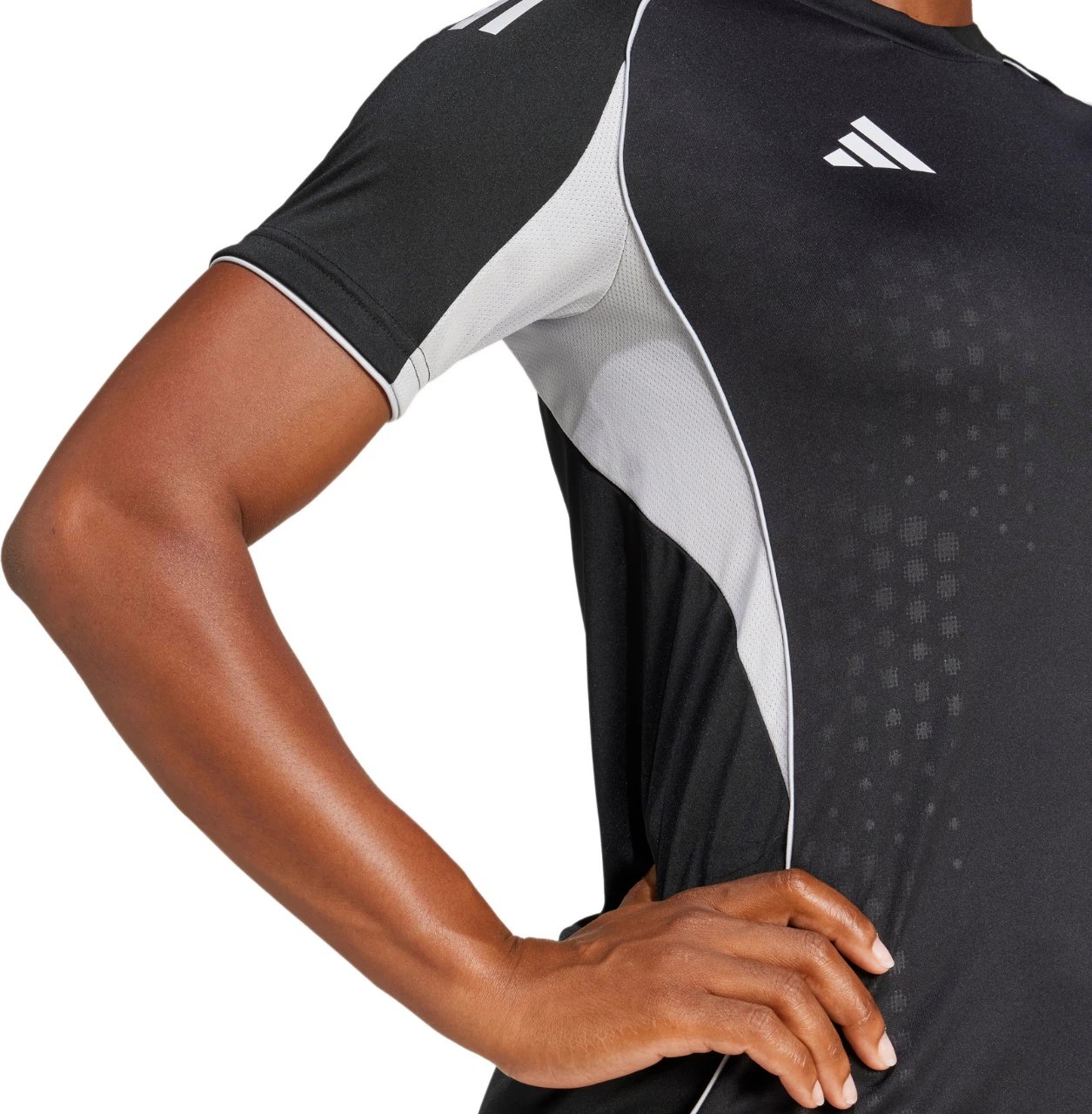 Fanellë për femra adidas, e zezë