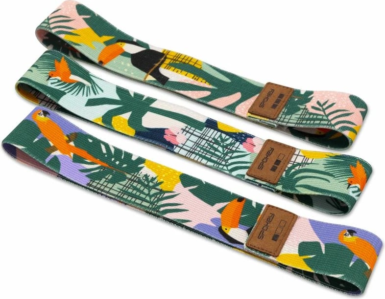 Set i shiritave stërvitore Spokey Home Jungle për meshkuj dhe femra