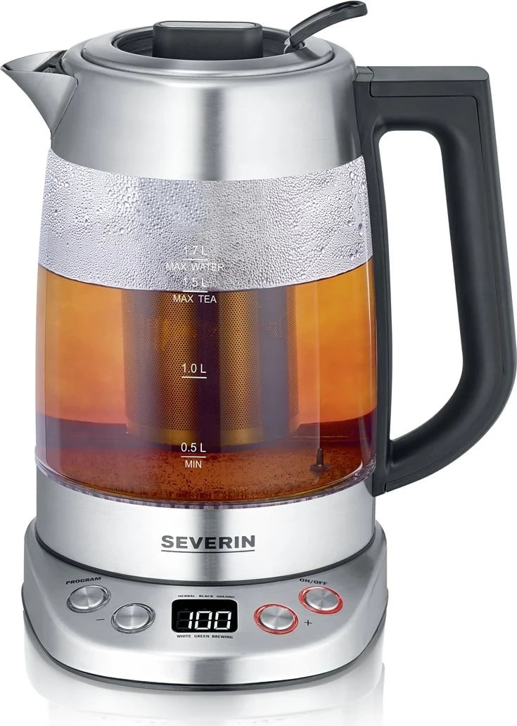 Ibrik elektrik Severin WK 3480, 1.7 L, 3000 W, Bardhë