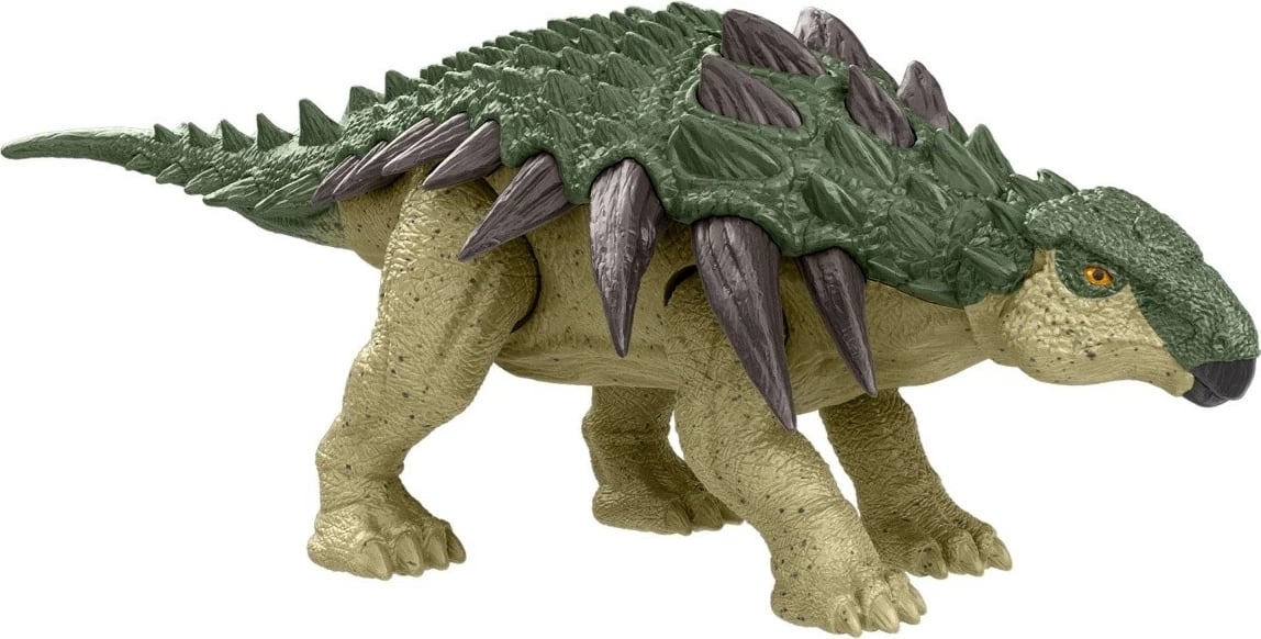 Figurë aksioni Jurassic World Mattel Edmontonia, plastikë, për fëmijë, gjelbër