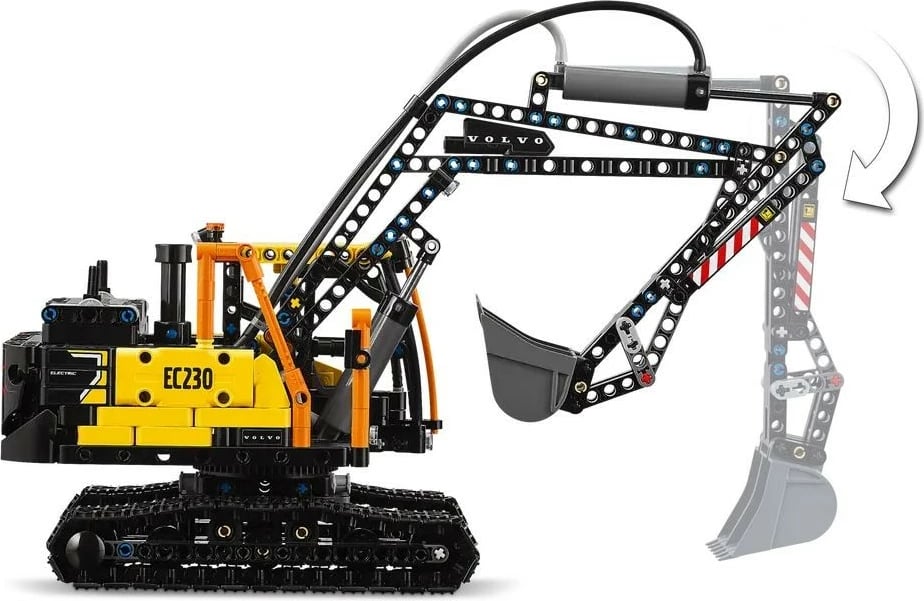 Set ndërtimi LEGO Technic Volvo FMX Truck & EC230 Electric Excavator, 2274 pjesë, për fëmijë 10+, plastikë