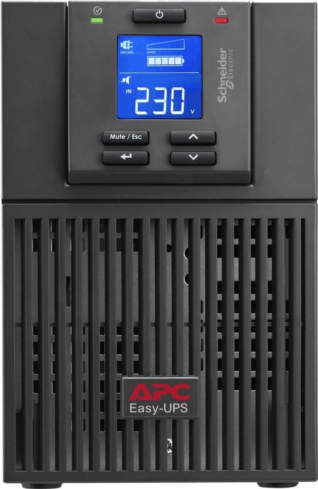 Kasë UPS APC Easy UPS SRV1KI-E, 1000VA, 900W, Tower, E zezë
