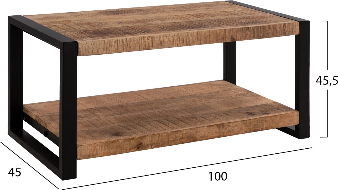 Tavolinë kafeje FH8486.11 prej druri mango masiv 100X45X45 Tavolinë kafeje FH8486.11 prej druri mango masiv 100X45X45