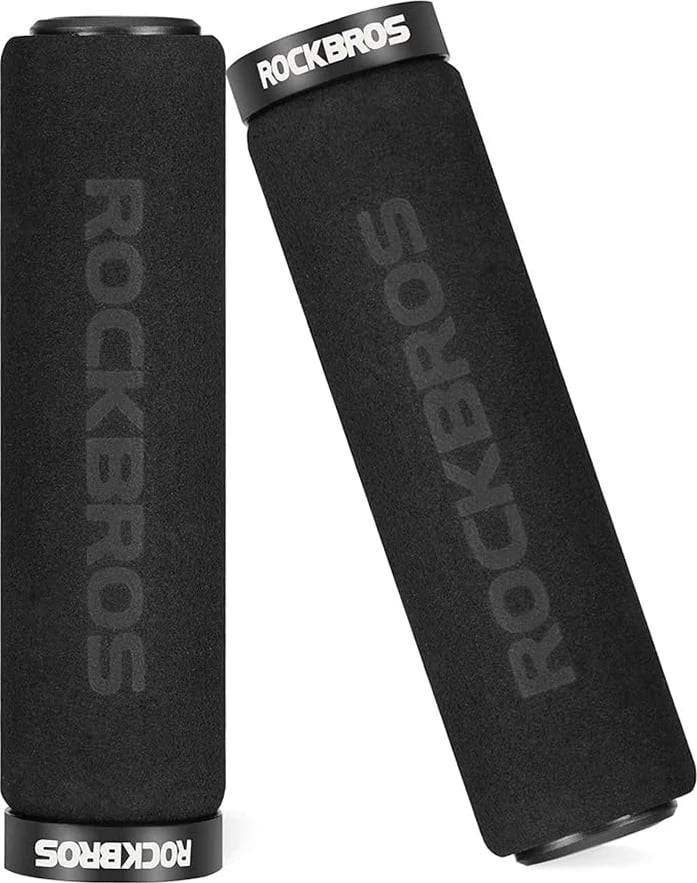 Doreza timoni për biçikletë Rockbros BT1001BKBK, sfungjer, e zezë