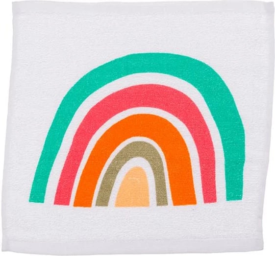 Peshqir magjik OUT OF THE BLUE Rainbow, set 4 copë, 30x30cm