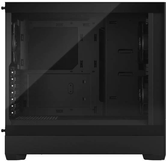 Kasë Fractal Design Pop Silent Black TG Clear Tint, Midi Tower, ATX, xham i temperuar, e zezë