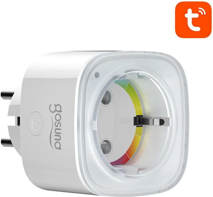 Prizë e mençur Wi-Fi Gosund EP8, 16A, Tuya, e bardhë