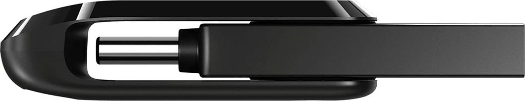 USB SanDisk Ultra Dual Drive, 128 GB, USB Type-A / USB Type-C, 3.2 Gen 1, 150 MB/s, Slide, E zezë, Argjendtë