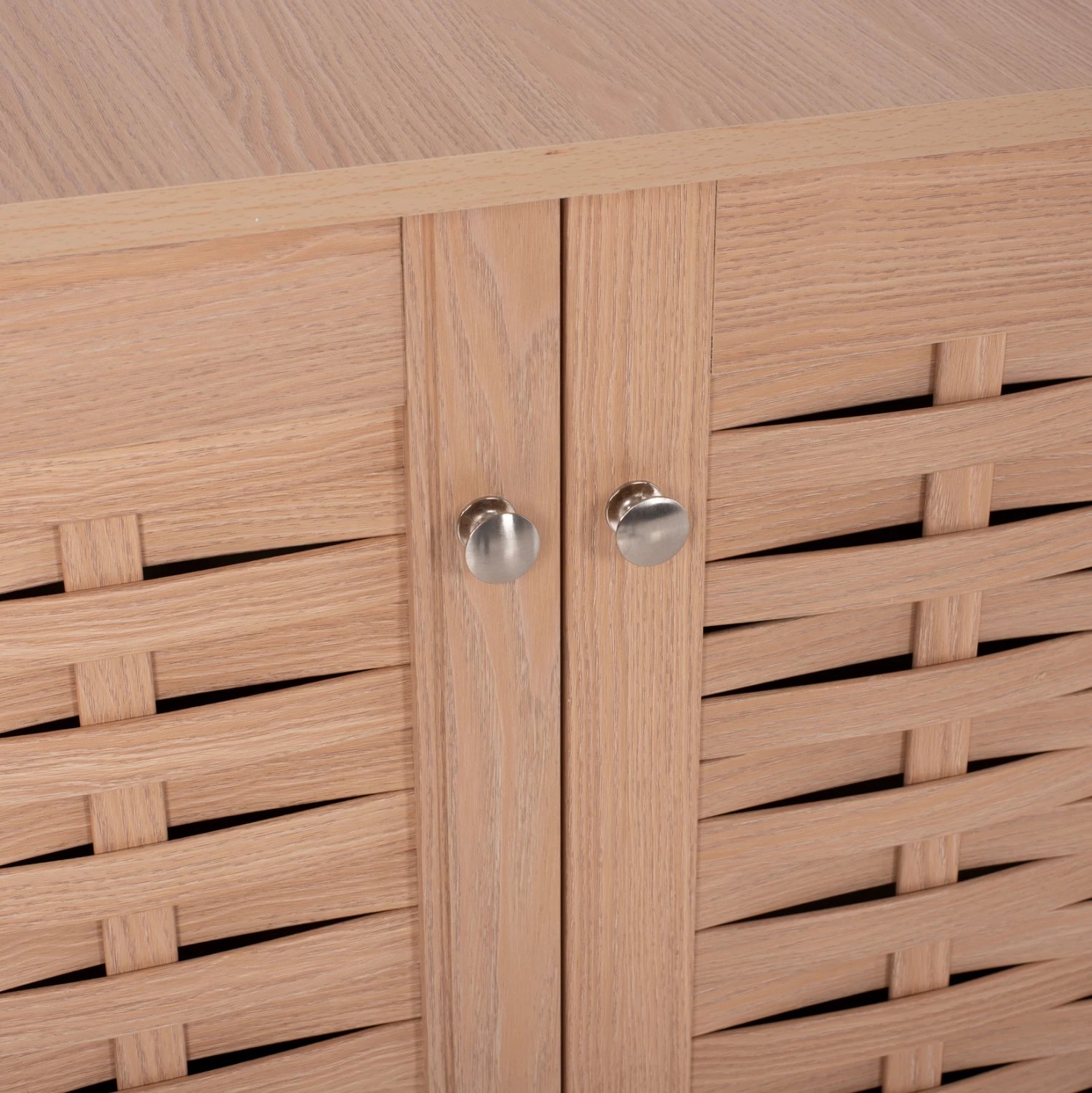 Kabinet këpucësh IGGY 3-dyer FH2211.09 melaminë ngjyrë lisi 114Χ34Χ63H cm