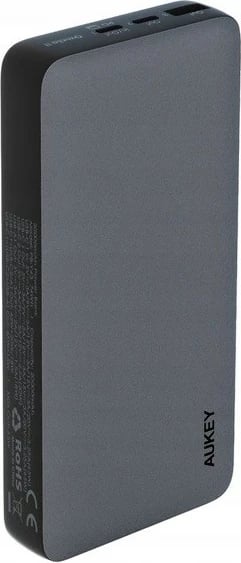 Power bank AUKEY PB-Y43, 20000mAh, 65W, 3xUSB, Gri