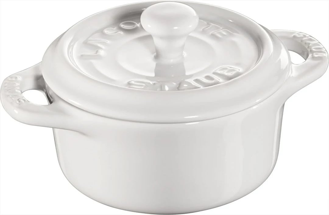 Cocotte e vogël STAUB, 200 ml, e bardhë