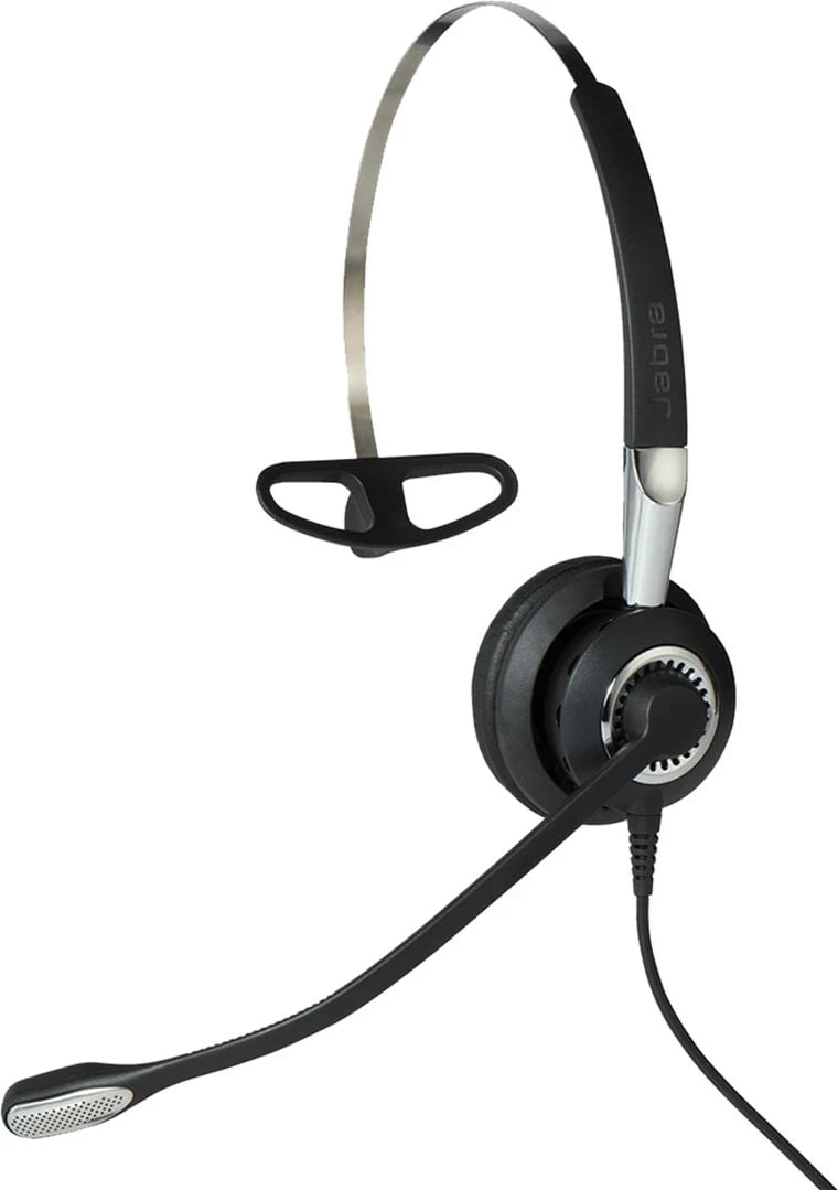 Kufje Jabra BIZ 2400 II Mono 3-1, me kabllo, Argjendtë