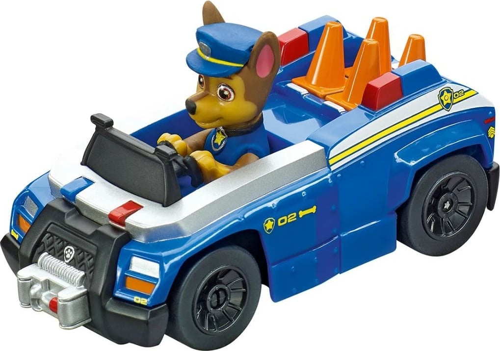 Set pistë garash Carrera Paw Patrol First, 2.9m, me Chase dhe Rubble