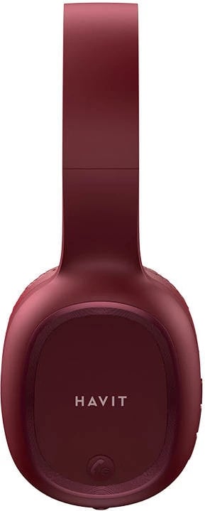 Kufje wireless Havit H2590BT PRO, Bluetooth, të kuqe