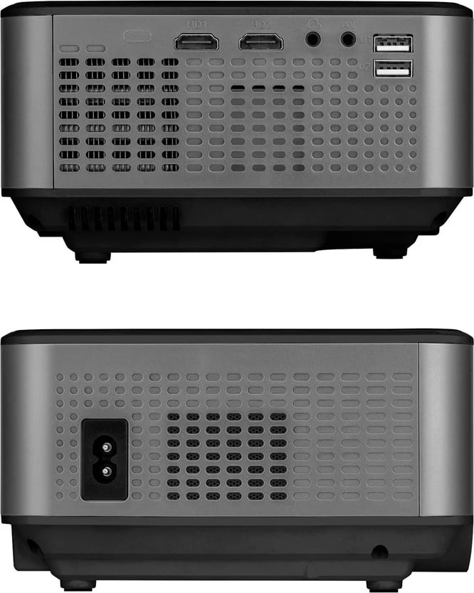 Projektor LED Kruger & Matz V-LED60, FullHD 1080p, Wi-Fi, i bardhë