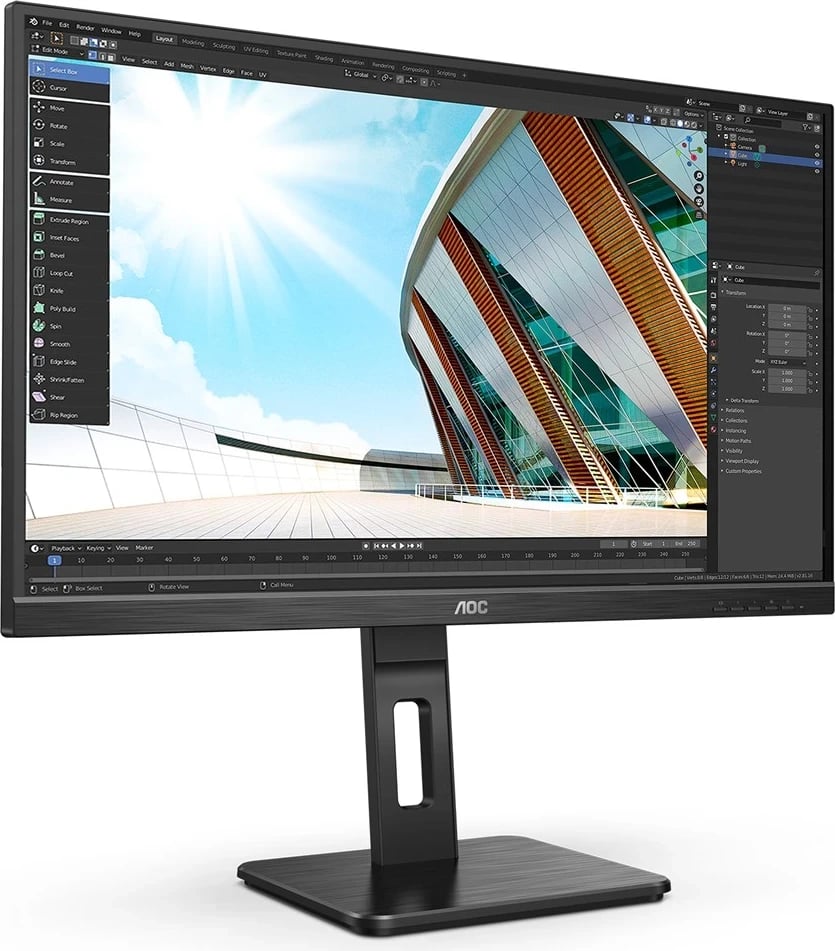 Monitor AOC 27P2Q, 27'', Full HD, LED, 75Hz, i zi 