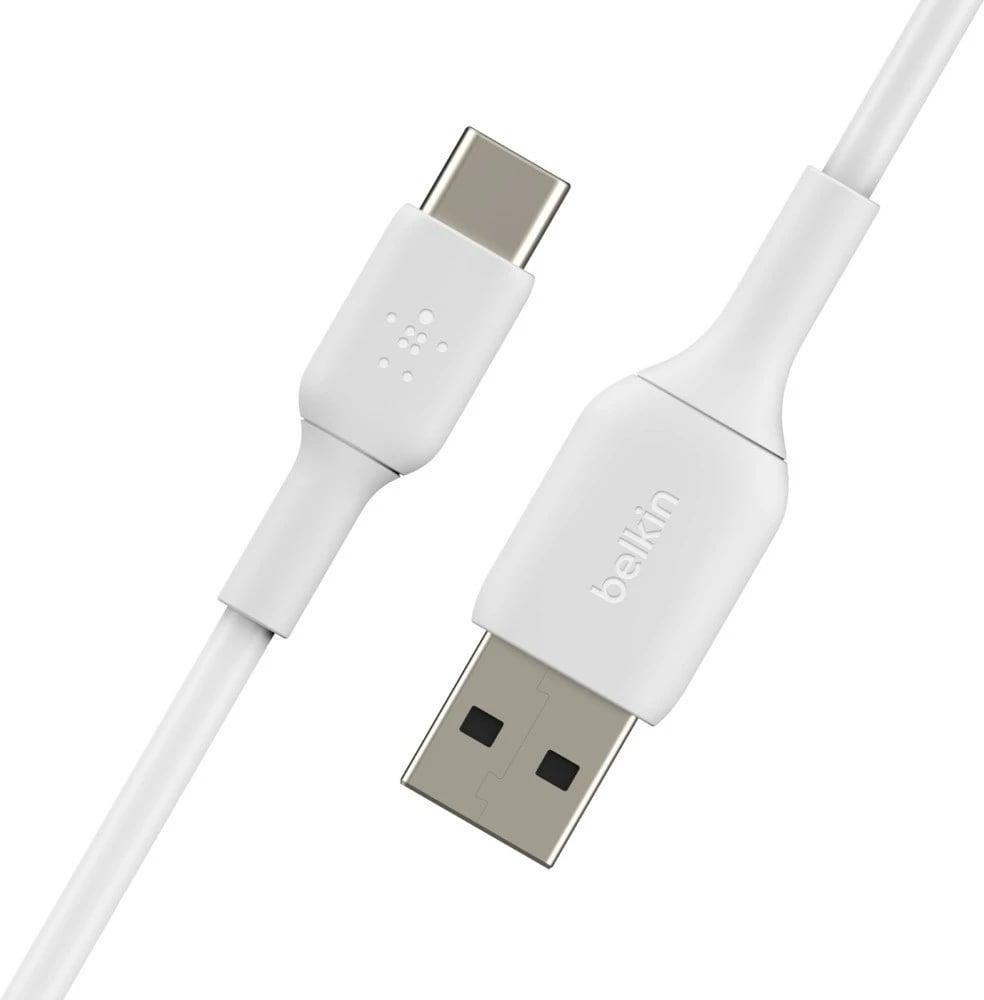 Kabllo USB Belkin CAB001BT3MWH, 3 m, USB A në USB A, e Bardhë