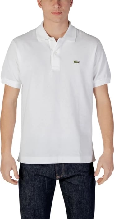 Maicë polo për meshkuj Lacoste, të bardhë