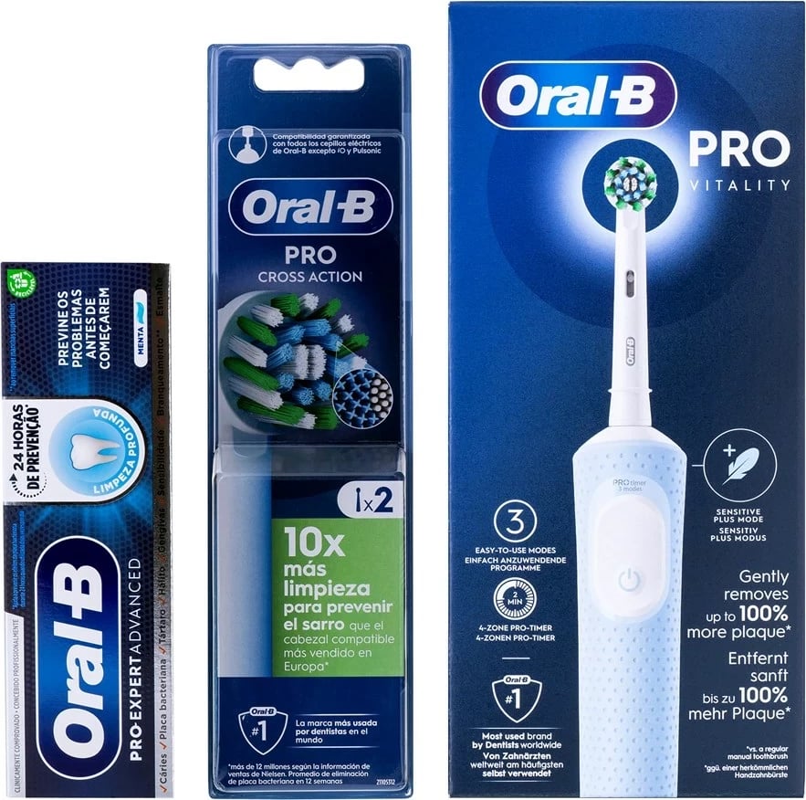Furçë dhëmbësh elektrike Braun Oral-B Vitality Pro D103, Blu