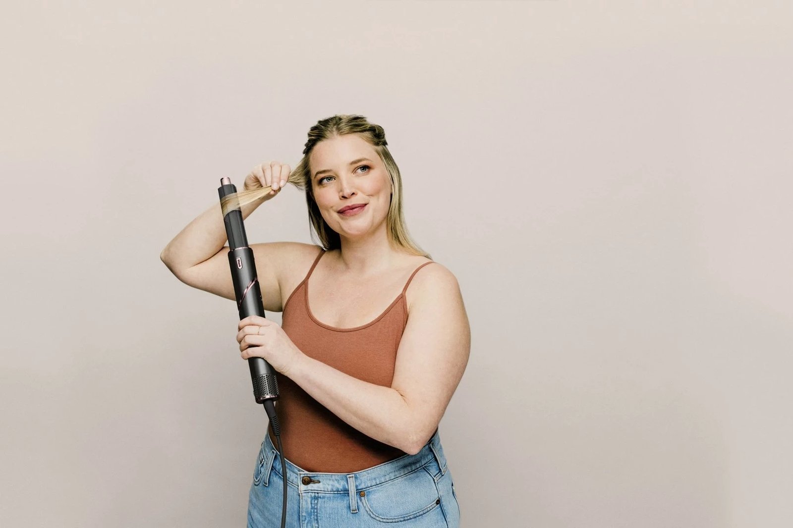 Multistyler për flokë Shark FlexStyle 5-in-1, 1400 W, HD440EU, zi/rozë