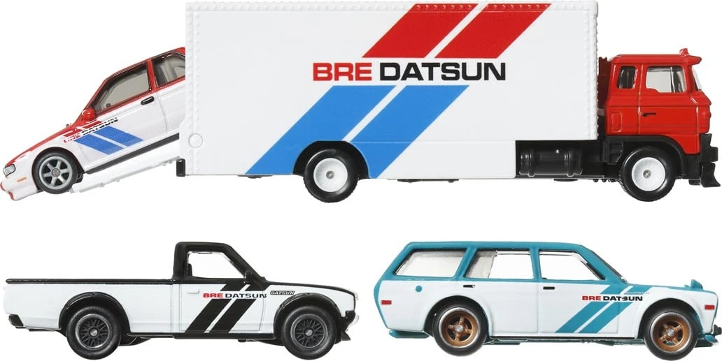 Set koleksionues Hot Wheels Premium BRE Team, Multingjyrësh