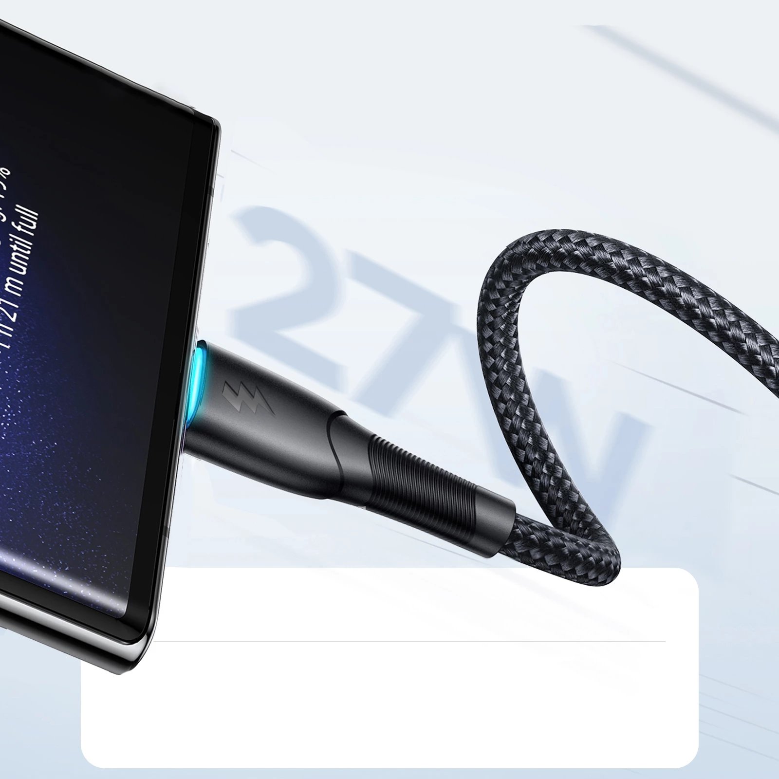 Kabllo Joyroom Starry Series SA32-AC3, USB-A në USB-C, 1m, 3A, e zezë