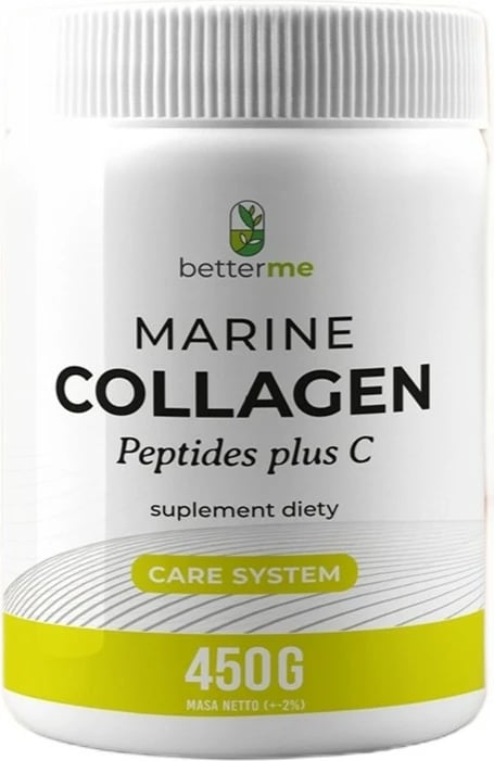 Suplement ushqimor BetterMe Marine Collagen Peptides Plus C 450g