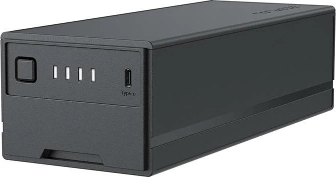 Bateri plug-in EcoFlow Glacier, 298 Wh, për frigorifer portabël, e zezë