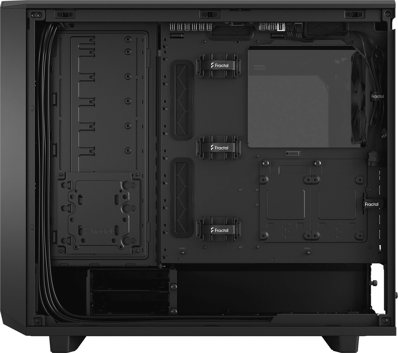 Kasë Fractal Design Meshify 2, Tower, ATX, EATX, micro ATX, Mini-ITX, e zezë