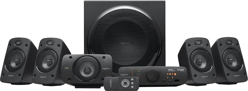 Logitech Surround Sound Speakers Z906 500 W Black 5.1 channels Logitech Surround Sound Speakers Z906 500 W Black 5.1 channels