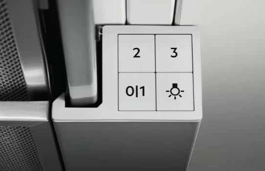 Aspirator kuzhine teleskopik, Electrolux LFP326S, 60 cm, 410 m³/h, 3 shpejtësi, LED, gri