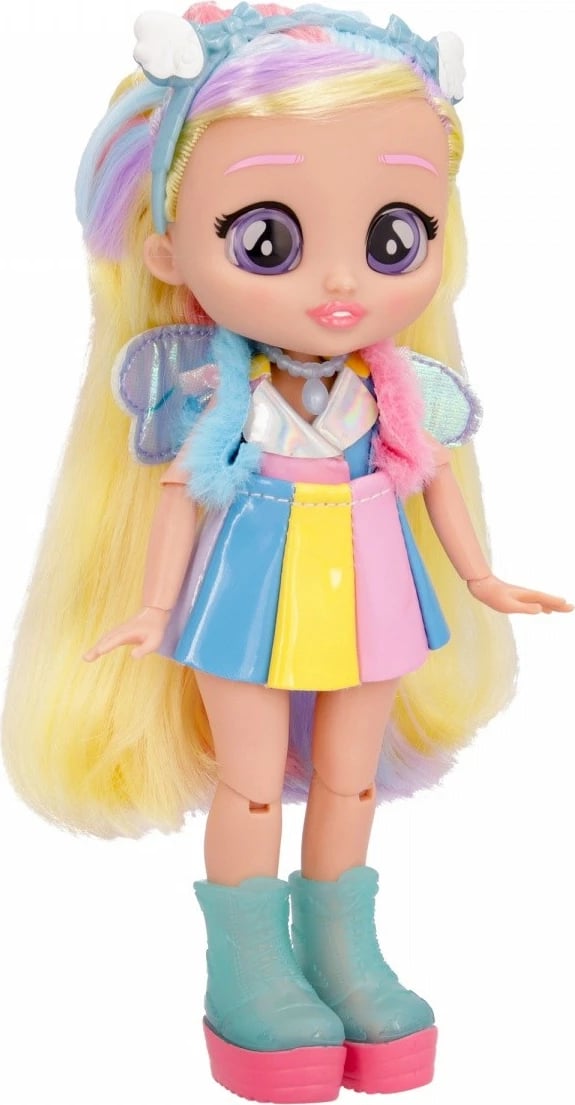 Kukull Cry Babies BFF Actress Jenna, Tm Toys, 20cm, shumëngjyrëshe