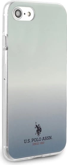 Mbështjellës U.S. Polo Assn. USHCI8TRDGLB për iPhone 7/8/SE 2020/SE 2022, Gradient, Kaltër