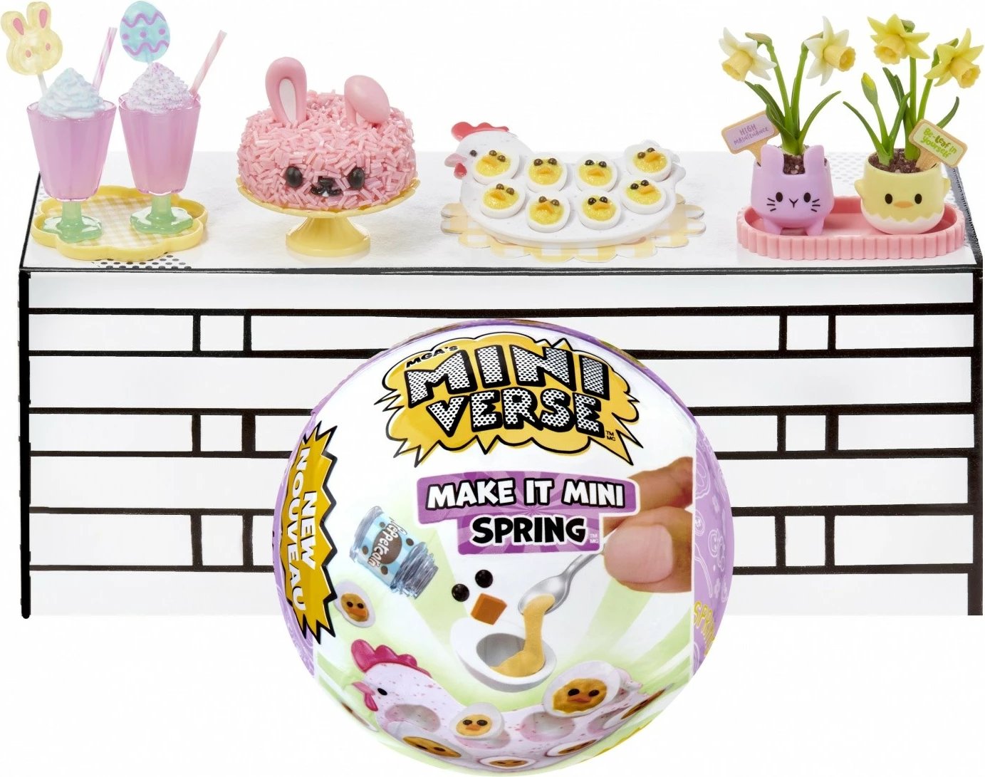 Figurinë koleksionuese MGA Miniverse Make It Mini Spring, 1 copë