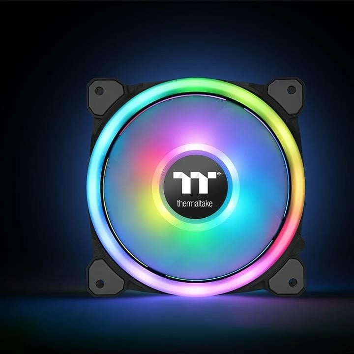Kasë ventilatorë Thermaltake Riing Trio 14 RGB TT Premium Edition, set 3x140mm, RGB
