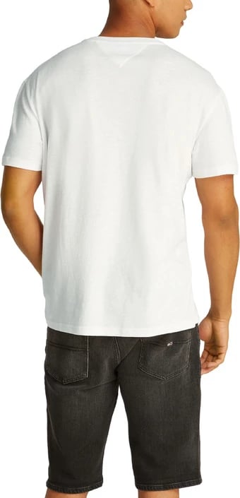 Maicë për meshkuj Tommy Hilfiger Jeans, të bardhë