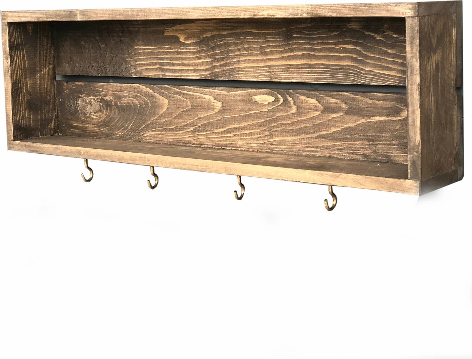 Raft kuzhine, dru bredhi, ngjyrë arre, Hanah Home, Aa072